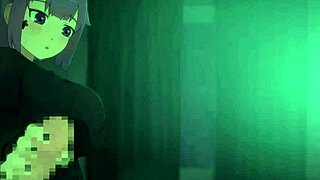 I give a handjob in this POV hentai story