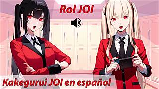 Wanna jerk off to Kakegurui hentai roleplay in Spanish?
