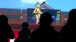 Kokoro's revenge with squirting lesbian pussy