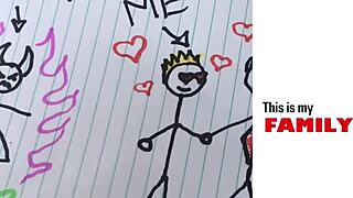 Step gay dad eats rubber while hot dilf stepuncle has a bad day