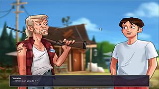 Summer Time Saga uncensored part 33 with anime dating vibes 😍