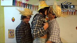 Wow, country sluts bent over for monster cock action! Check the full uncut video on Red by Rubens Badaro!