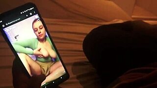 watching porn on tiktok with my stepsister, and we end up recording a video before our parents catch us.