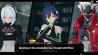 Billy and Gumi explore the hollow in this game.