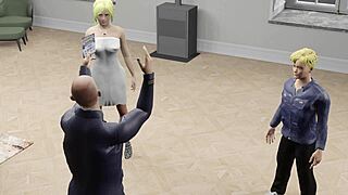 Why is Maya the sexiest in lingerie threesome?