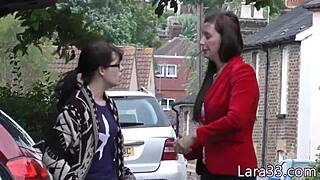 Can This British MILF Finger a Shy Teen into Submission?