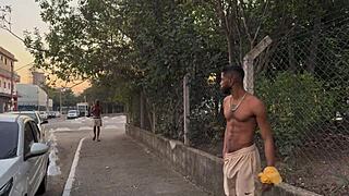 I FOUND THIS 24CM GUY LOST! HE ENDED UP FUCKING MY ASS AND MY HUSBAND'S!