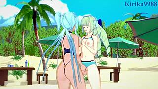 Saint-Germain And Cagliostro Engage In Futanari Sex.