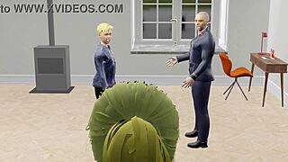 Why is Maya the sexiest in lingerie threesome?