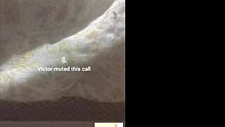 Horny Latina hotwife and husband fuck hard in amazing videocall session.