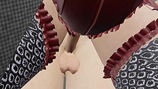 Why is Maya the sexiest in lingerie threesome?