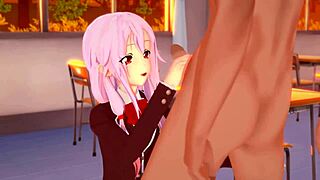 I Watch Inori Yuzuriha Get Creampied in Guilty Crown 3D Hentai