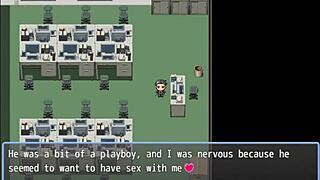 lonely old man grabs huge butt of hot neighbor in hentai game pt 3 😏