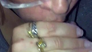 I give slow-mo blowjob and cumshot