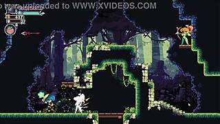 femdom creampie in the forest 😈