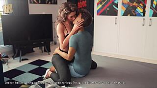 A wife and stepmother play game