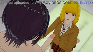 Watch Meiko and Hana's creampie in Prison School?