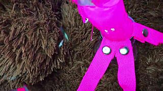 unboxing my new toy then playing with teddy bear