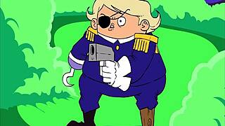 Hilarious porn animation compilation with sexy threesome action 😄