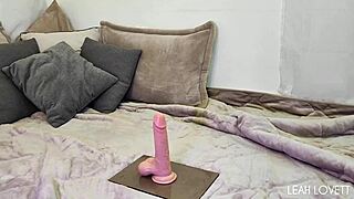 latina redhead in pantyhose gives footjob then rides in cowgirl fetish