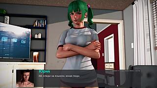 complete gameplay of deviant anomalies part 38 with redhead milf in bathing scene