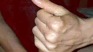 Skinny Couple Engages In Detailed Sexy Handjob Session