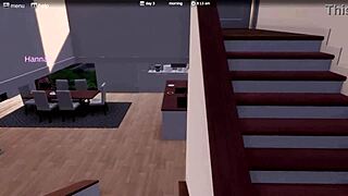 Who is the master of seduction in this anime hentai game part 1?