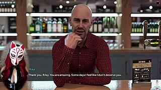 playful fox enjoys upskirts and cumshots in outdoor hentai game