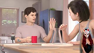 Growing Things Up with wild anime corset play in Ep 6