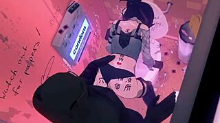 kafka and firefly in an anime hentai crossover adventure