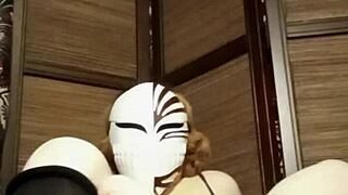 stocking fetish solo in homemade pov