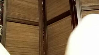 stocking fetish solo in homemade pov