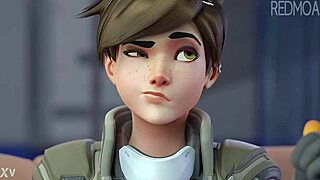 tracer and redmoa share a casual adventure