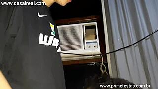 Young Guy Fucks Black Big Ass Girl Without Condom