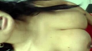 beautiful teen shakes big tits and ass