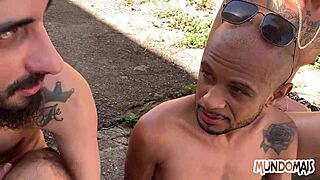 Me and friends shower and fuck bareback