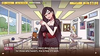 another chance in this cartoon hentai dating game explodes!