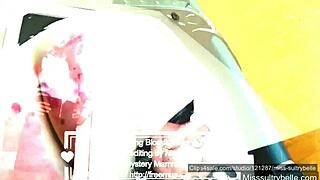 A hard caning punishment