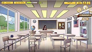 another chance in this cartoon hentai dating game explodes!