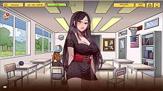 another chance in this cartoon hentai dating game explodes!