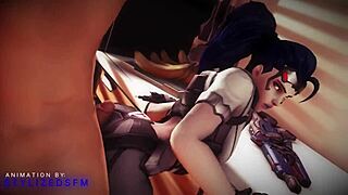 Overwatch compilation featuring anime scenes from April 6, 2023