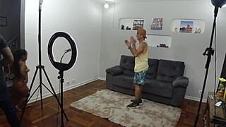 The big-ass anime girl in orgy and behind the scenes