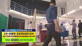 Latina brunette gets toes sucked in big ass fetish 😍