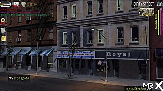 Can you believe she spreads her legs and shows her pussy in this game?