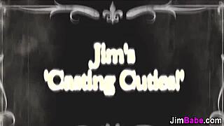 European Teen 18+ Intensely Rubs Her Vagina in Stockings and Shoes