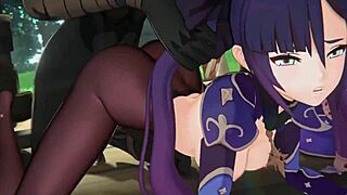 genshin impact 3d anime explores pregnant cum scenes