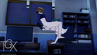 Nobara and Maki get into steamy lesbian action in Jujutsu Kaisen hentai.