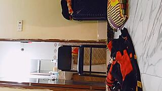 Filming the maid getting pounded in xxx video