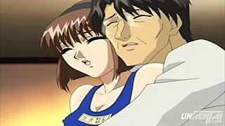 hentai stepdad can’t resist touchin young stepdaughter in swimsuit, uncensored oops