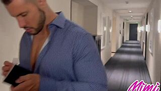 Join Our Wild Threesome in Hotel Hallway Tonight